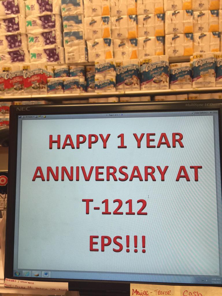 imidt's tweet photo. 1 year of some frustrations but way better than F1 F1 F2 to process! #t1212 #targetrx #stillwanttomultiscreenittho http://t.co/s1dm3NhAyO