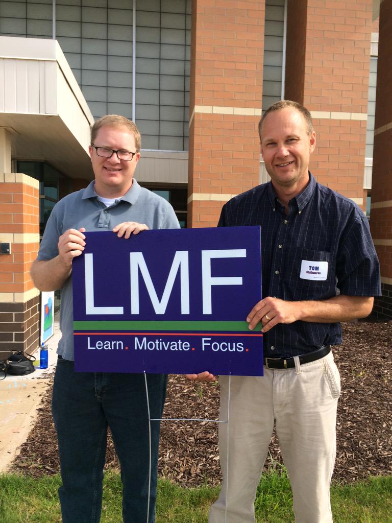 timhaig's tweet image. #LMF4PD @tstrikwerda summer PD.  Getting ready for a great school year.