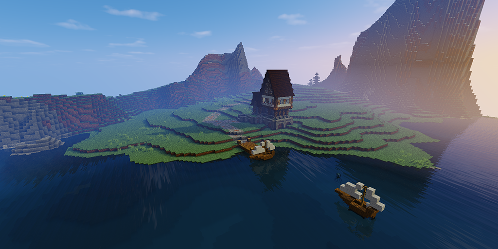 BlockPixelMC's tweet image. The new factions spawn is coming along nicely! Can you guess what theme we're going for? #BlockPixelFactions