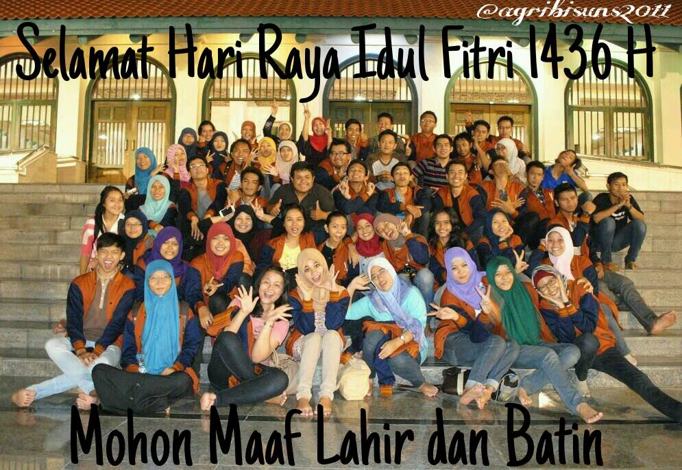 agribisuns2011's tweet photo. Keluarga besar Agribisnis UNS 2011 mengucapkan selamat hari raya idul fitri, mohon maaf lahir dan batin :) http://t.co/8PVfzPXVWq