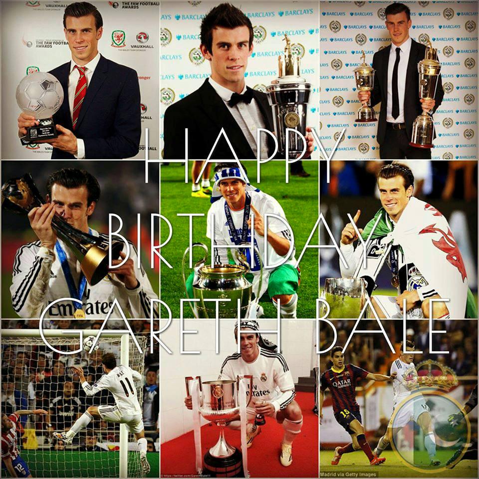 HAPPY BIRTHDAY Gareth Bale!! 