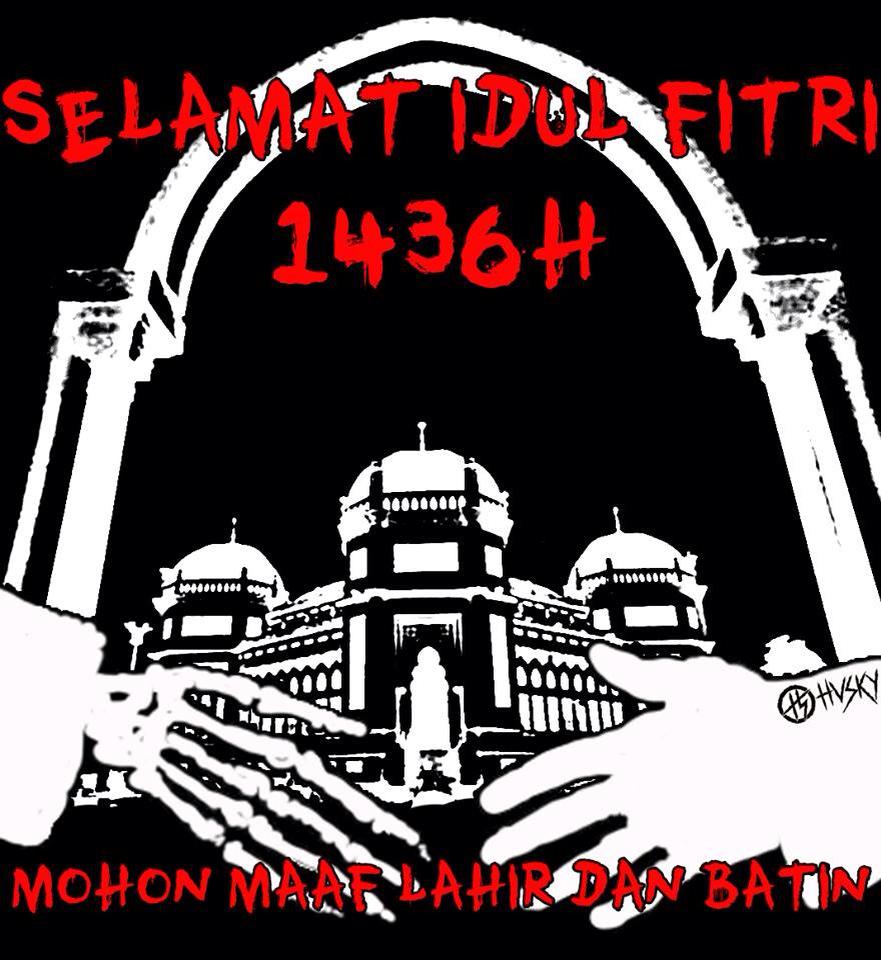 kami mengucapkan selamat idul fitri 1436H. mohon maaf lahir dan batin. tooss 🍻