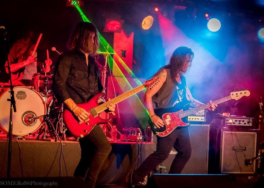 #TBThursday Pic taken <a href="/TokenLounge/">Token Lounge</a> Detroit at #GuiltyAsSinTour w/ @girlschool78 <a href="/OldJamesBand/">Old James</a> <a href="/CrucifiedBarbar/">Crucified Barbara</a>