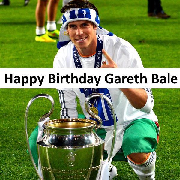 Happy 26th Birthday Gareth Bale 