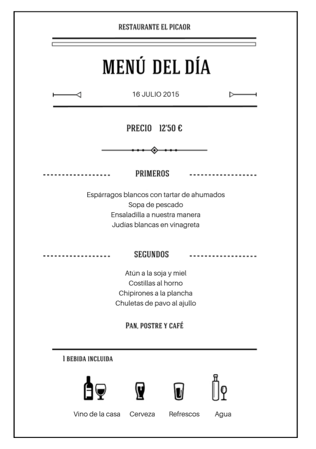 Elpicaor_ibi's tweet photo. Ya tenemos el Menú 16 de Julio de 2015 – Restaurante el Picaor disponible en nuestra web: http://t.co/1BQ8iWmjc7 … http://t.co/Py44EqXSpA