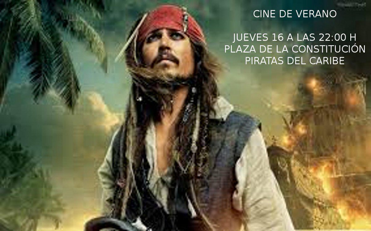 Cine de Verano
Jueves 16 a las 22:00 h
Plaza de la Constitución