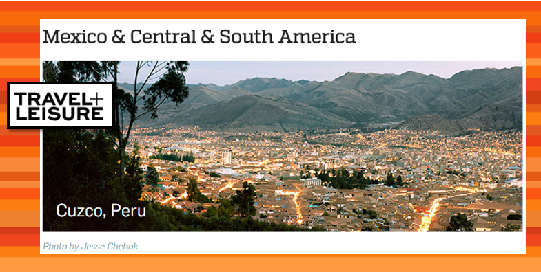 IntoPeru's tweet photo. #Cusco was chosen as Latin America's favourite city by @TravelLeisure 's readers! #Peru http://t.co/0CXghSjk14