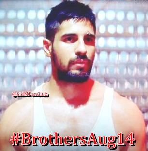 SidMFanClub's tweet photo. #28DaysToGo #BROTHERS✌✌✌ http://t.co/5xaK6MaQR4