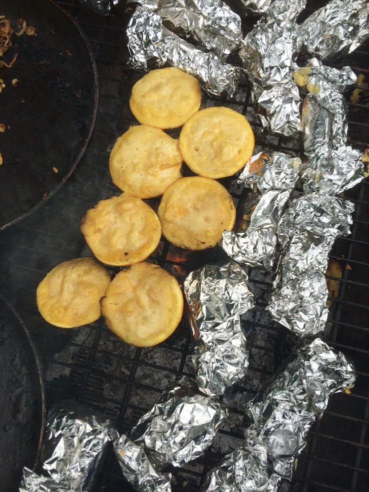 Master Chef on an open fire Mr Retter!!!!! <a href="/Southwolds/">The South Wolds Academy and Sixth Form</a> We have made cakes!!!!!