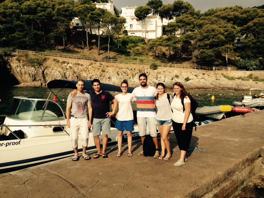 FundacioMar's tweet photo. Avui el nostre equip Silmar i part dels alumnes en pràctiques han fet control a l'estació d'Aiguafreda http://t.co/3dlunKv3eq