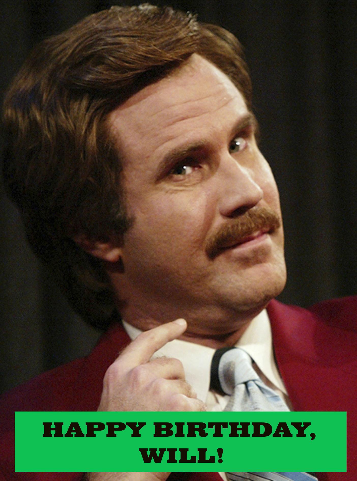 Movie Loft wishing uberfunny man Will Ferrell, a Happy Birthday! 