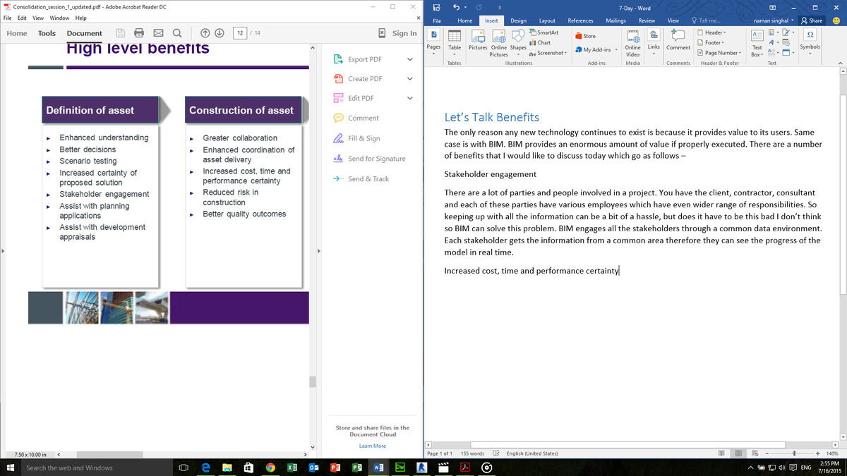 naman7719's tweet image. Preparation for Day7 #BIMblogs . Help of @Office
Ref mat-@RICSnews @autodesku @AutodeskEDU @BIM360 #bloggerswanted