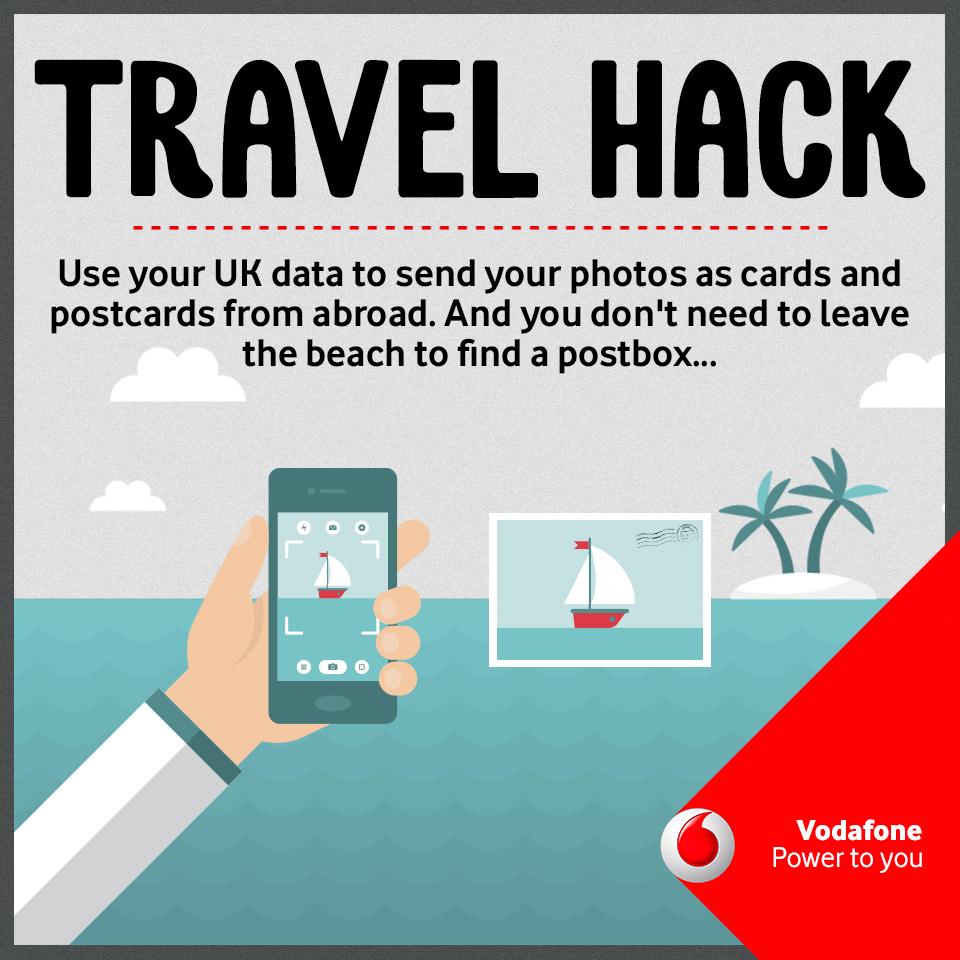 VodafoneUK's tweet photo. Here's a handy way to send a postcard, without having to put your flip-flops back on. http://t.co/47Tkhj8QeE http://t.co/h8OAxJCtNc