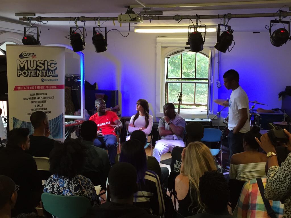 RawMusicMedia's tweet image. Industry panel at #MusicalPotential