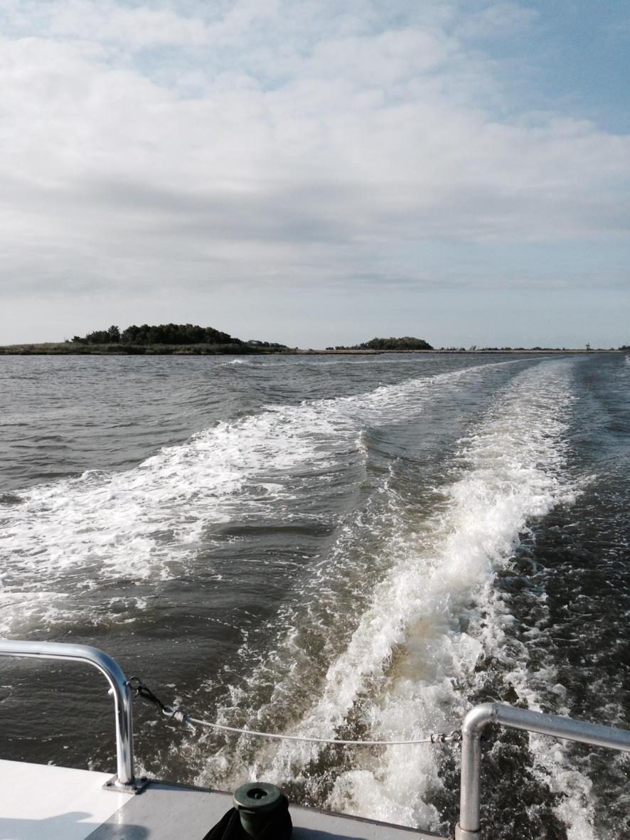 dougdageologist's tweet photo. Wake erosion on Smith Island http://t.co/h3pzSh6kYD
