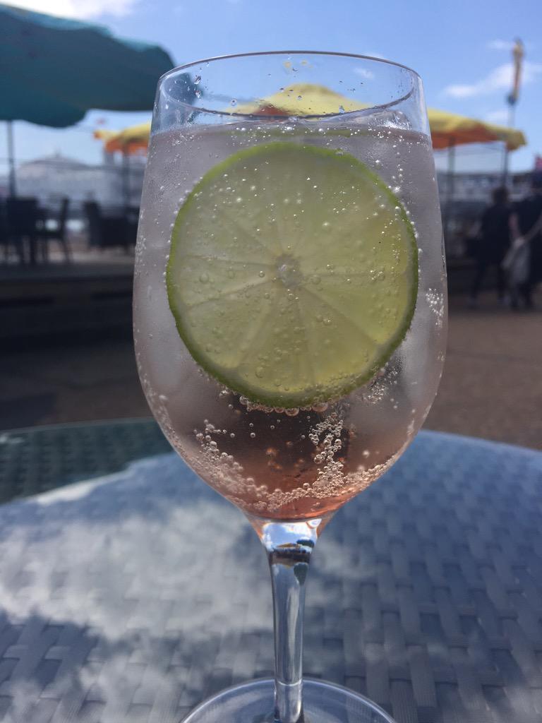 Fresh drinks at #thecatch on this sunny Thursday #Brighton