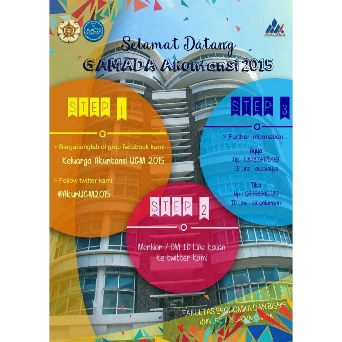 ImagamaFEB's tweet photo. Bagi GAMADA Akuntansi 2015: http://t.co/tyKO9J0J9K