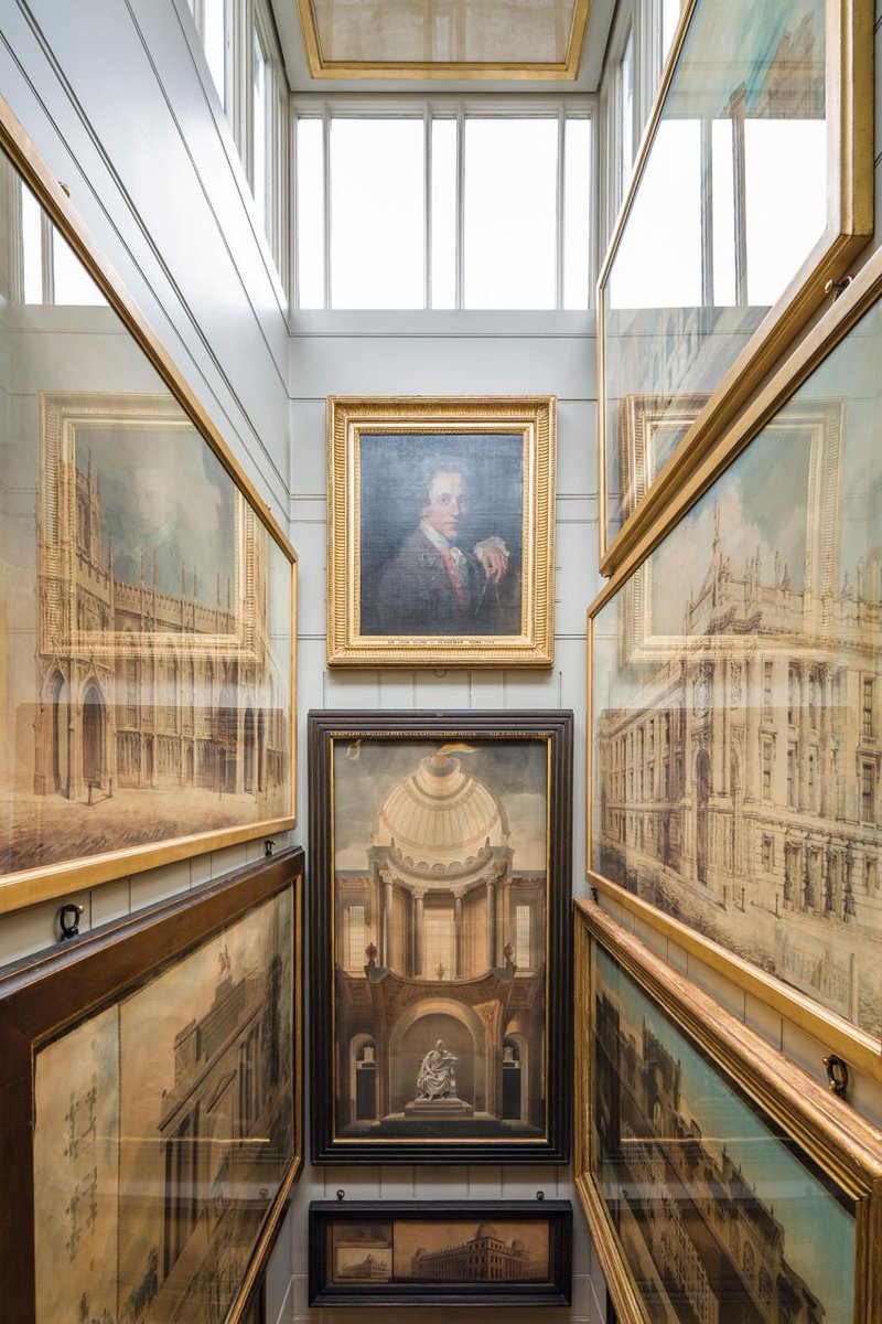 Inside the renovation of Sir John Soane's private apartment, by Julian Harrap Architects. bit.ly/1K9RzLQ