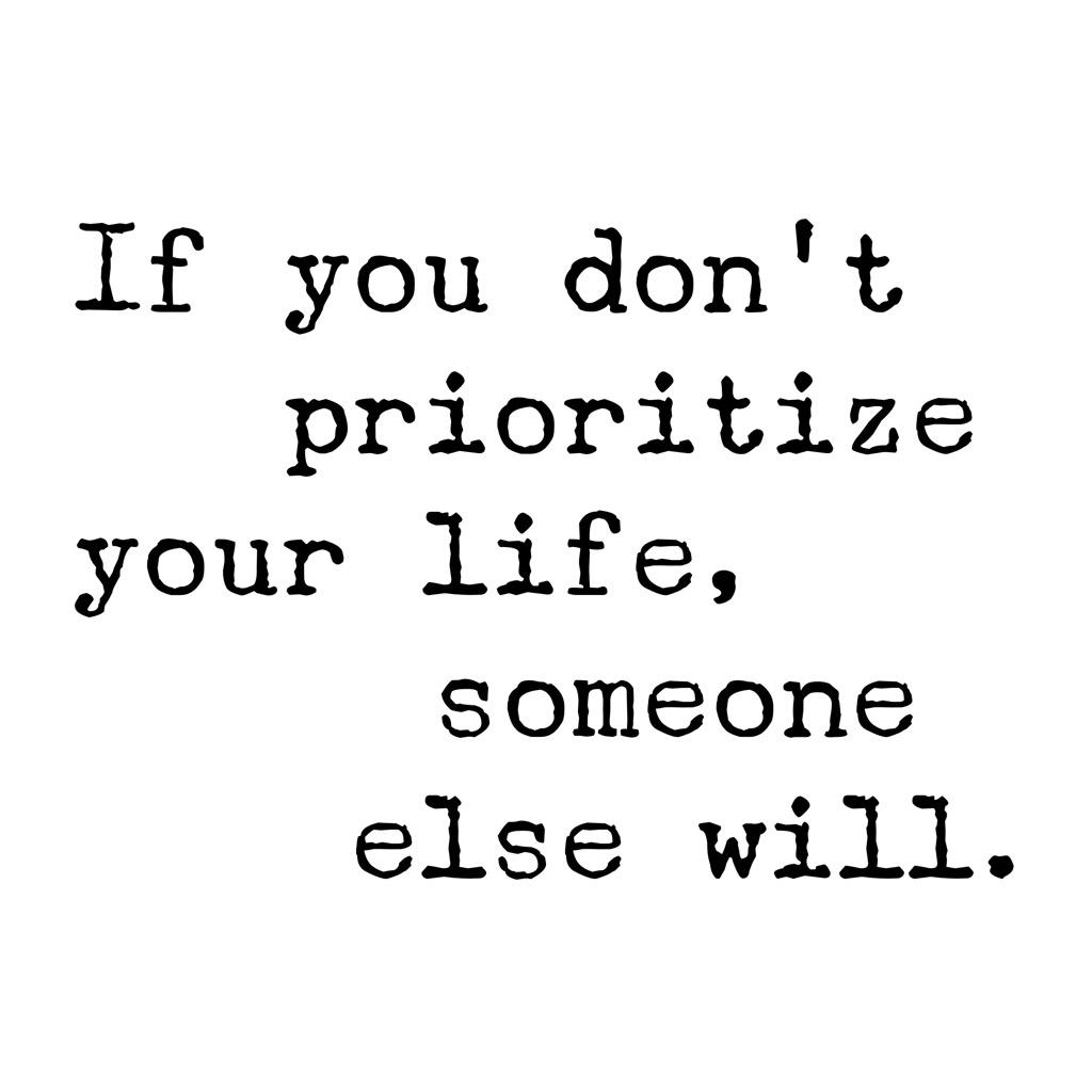 Darrin Patrick on X: If you don't prioritize your life, someone else will.  Greg McKeown  / X
