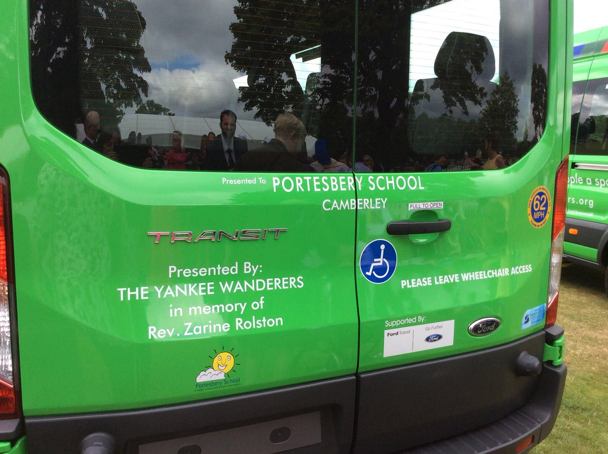 PortesberyVoice's tweet photo. @EssexAutoGroup @orpheuscentre @LordsTaverners @OLCC_ Many thanks to @LordTaverners the new minibus looks amazing. http://t.co/6X9SjjJvLL