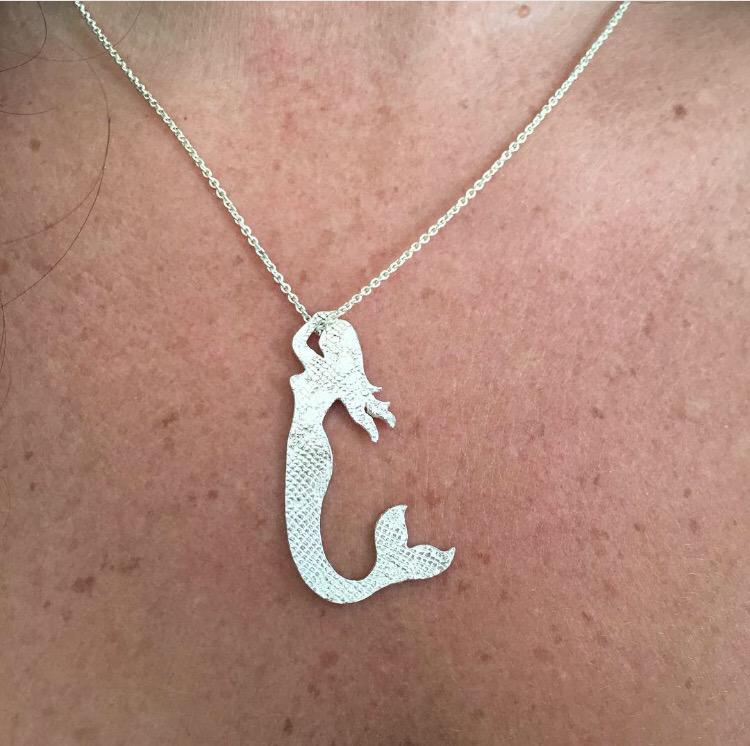Loving my new mermaid pendant. #inspiration #sea #nantucket #mermaids