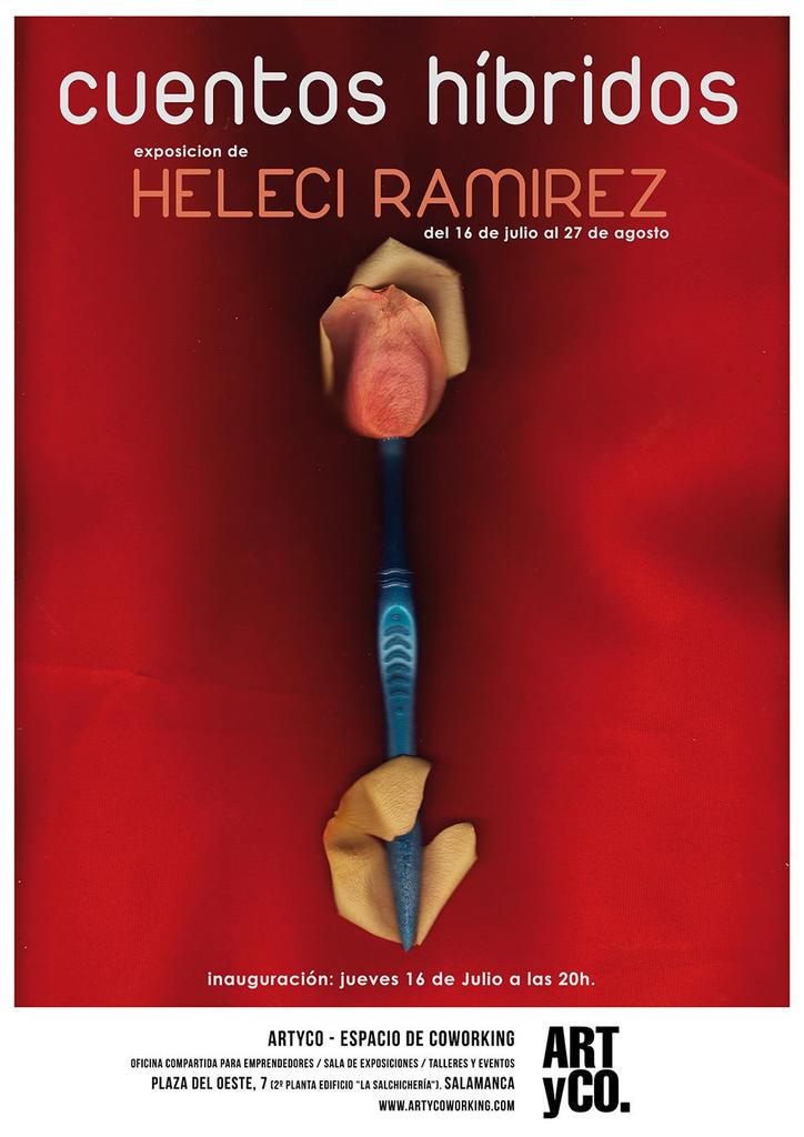 MarcaSalamanca's tweet photo. Hoy recomendamos ir a la inauguración de la exposición Cuentos Híbridos de Heleci Ramírez en @ARTyCOworking http://t.co/yzpJ0Szayy