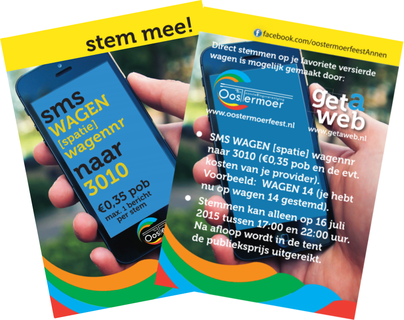 Stem op de mooiste praalwagen tijdens de optocht in Annen! @OostermoerAnnen