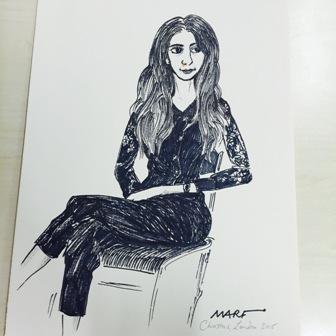 childrenandarts's tweet photo. Thank you @marfcartoonist artist from @The_Big_Draw for our wonderful drawings. Thanks for having us @ChristiesInc http://t.co/J4S8dbdIvm
