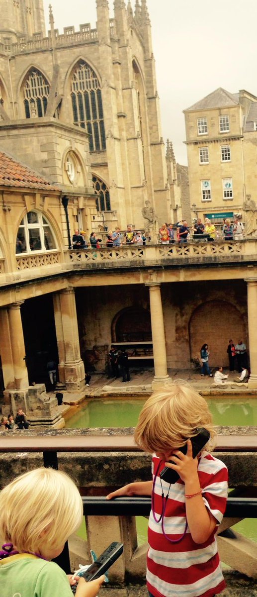 DavidHurstUK's tweet photo. "These Roman dudes... you gotta see the size of their baths!" #educationbyastonishment @VisitBath  #amazingBritain http://t.co/yIlErq6spu