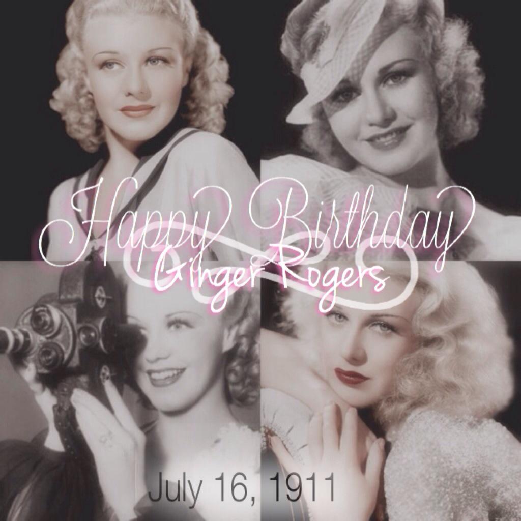 MrJxnahHill's tweet photo. Happy Birthday @GingerRogcrs! http://t.co/oV3x4J7POw
