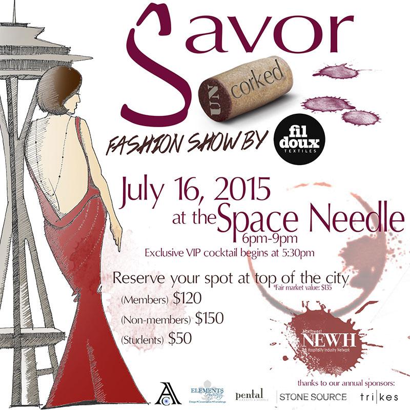 FilDouxTextiles's tweet image. Hi Seattle! hope to see you 2nite at the Savor Uncorked FASHION SHOW hosted by NEWH w/ textiles by @FilDouxTextiles