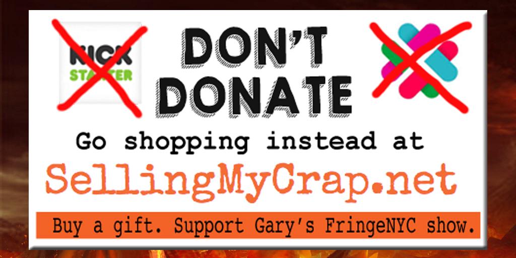 HellTheMusical's tweet photo. To raise money to stage Hell Is For Real, I created http://t.co/D4K7txgjZs.   Come buy something stupid. .@FringeNYC http://t.co/LxT4nJyIw8