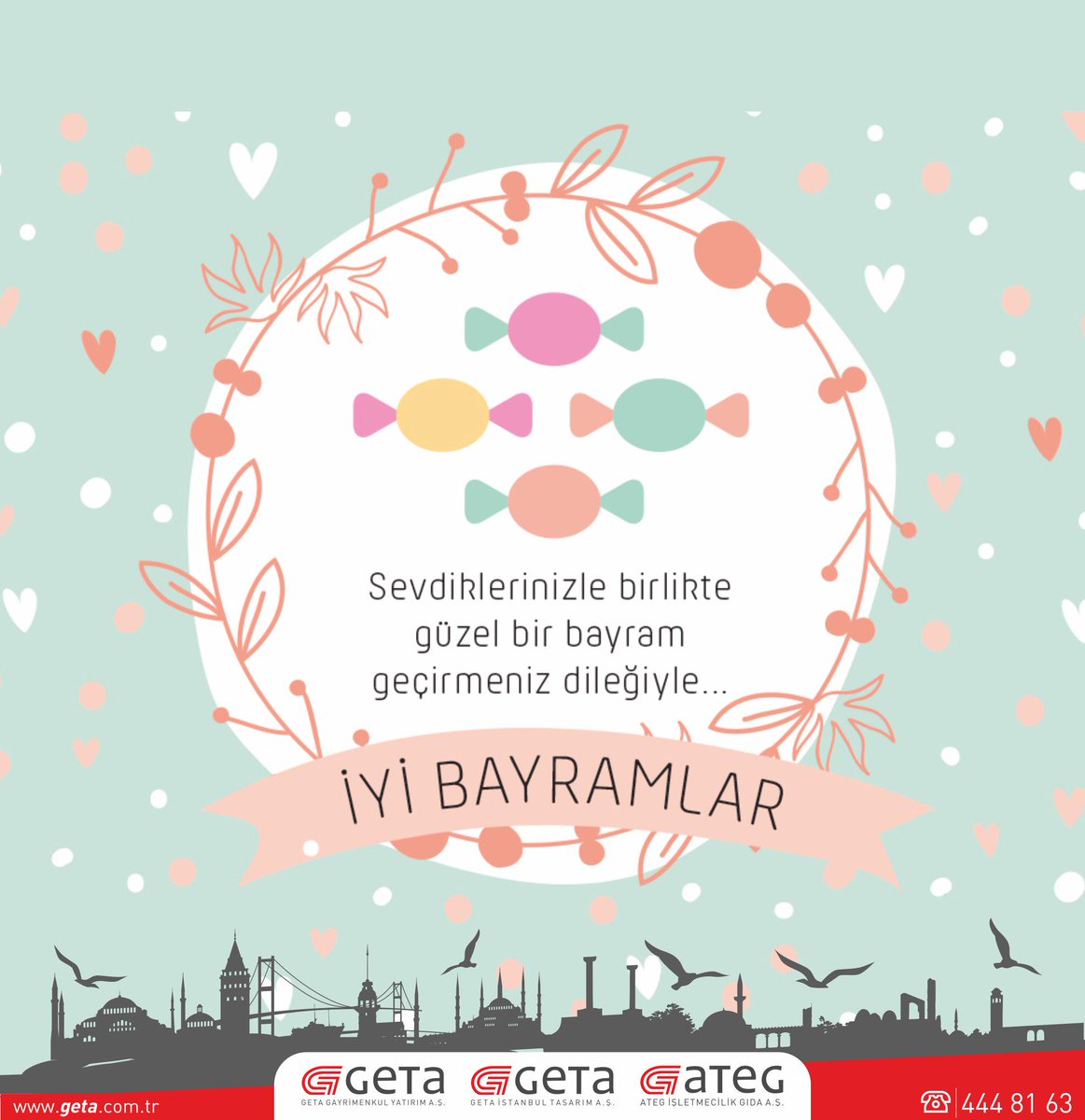 Şeker Tadında Bir Bayram Geçirmeniz Dileğiyle.. İyi Bayramlar..