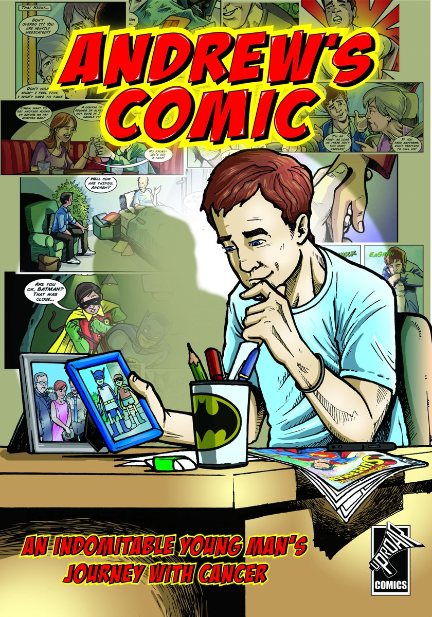 Proud to have worked on this- Young Cancer Patient wanted his story to be turned into comic bit.ly/1DiZqyH RT