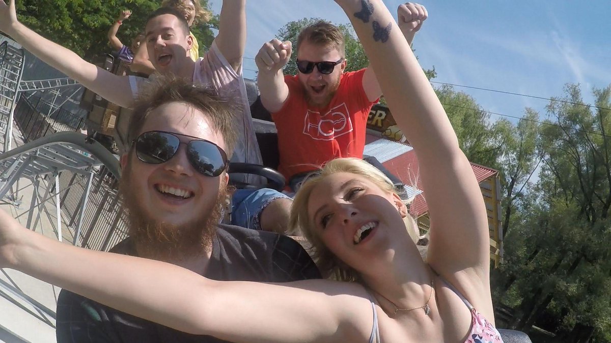 03guyjam's tweet photo. Totally stoked about our freeze frame on the #GoPro using a #SelfieStick. #SorryNotSorry #NoMakeupSelfie #BadHairDay http://t.co/rIVU8PEy0y