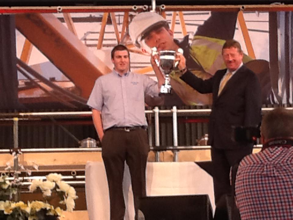 Congratulations Steven Garrod (Crossland Cranes),winner of the NSCC sponsored Apprentice of the Year award!#nccawards