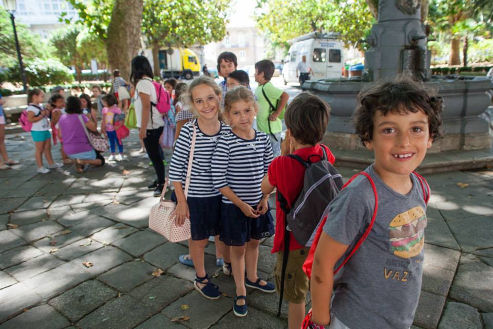 ConcelloCoruna's tweet photo. Hoxe comezou un novo campamento urbano na Cidade Vella cos océanos como protagonistas http://t.co/LydLp4mCBT http://t.co/2FoPftP9qc