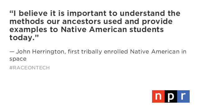 npralltech's tweet image. From Space to Indigenous Ancestral Engineering: bit.ly/1Lm2WPp #RaceOnTech #STEM