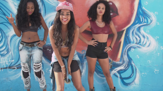 Watch the "Meu Bem" video by <a href="/PearlsNegras/">Pearls Negras</a>, a Brazilian teen trio who can rap their asses off bit.ly/1TEVlyl
