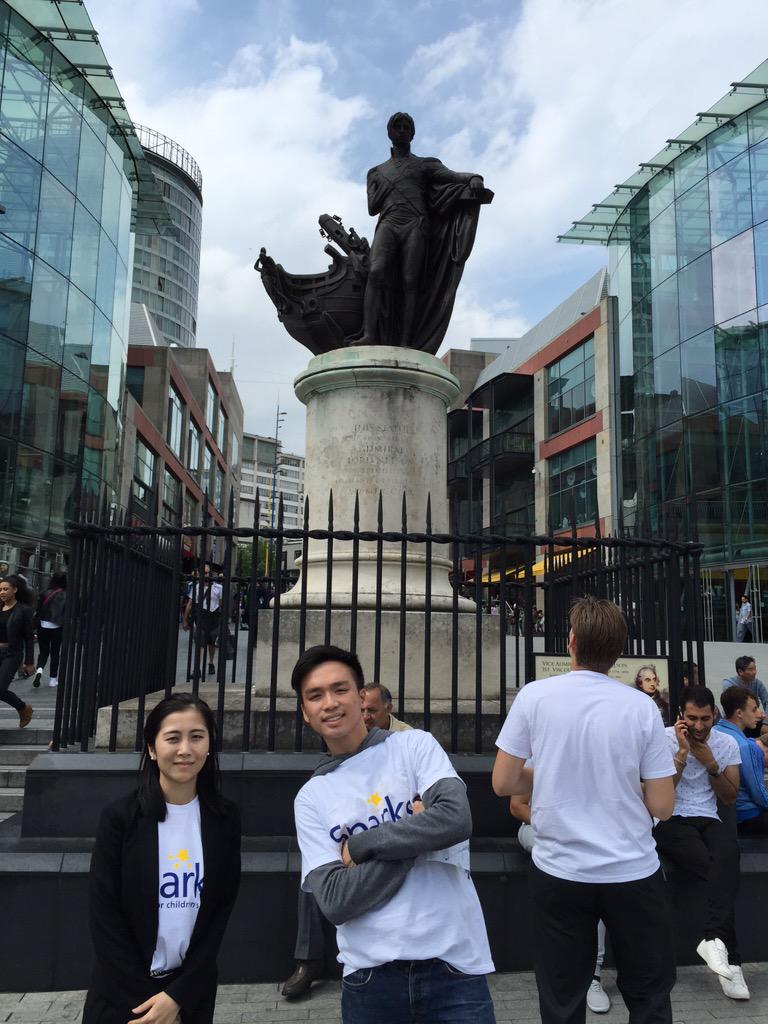 GKaiyu's tweet photo. Commander around bullring @SparksChallenge #team2 #urbanadventure http://t.co/FKsceD6x5a