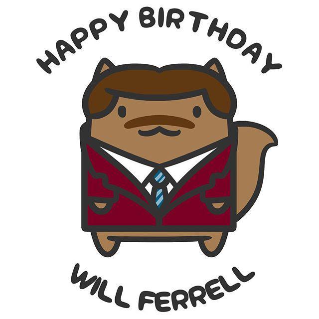 Happy Birthday, Will Ferrell! I think my favorite characters of his are Harry Carey and th 