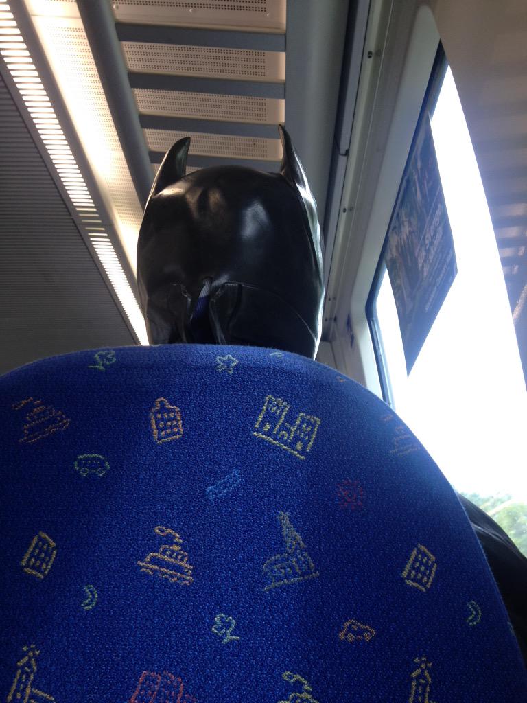 MaritHellstrom's tweet photo. #bdsmbatman framför mig på pendeln idag. Uppfriskande! http://t.co/Y9PRrIIAyl