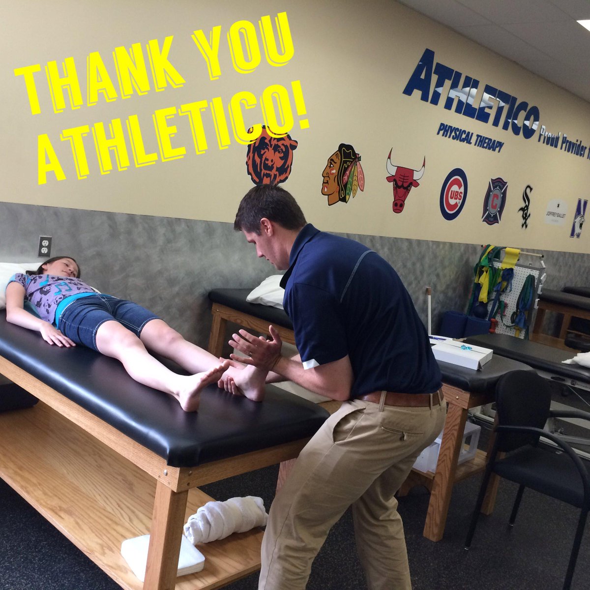 Thank you <a href="/Athletico/">Athletico PT</a> for taking care of our teams! #ThankfulThursday #sponsor #Athletico  #betterforeverybody