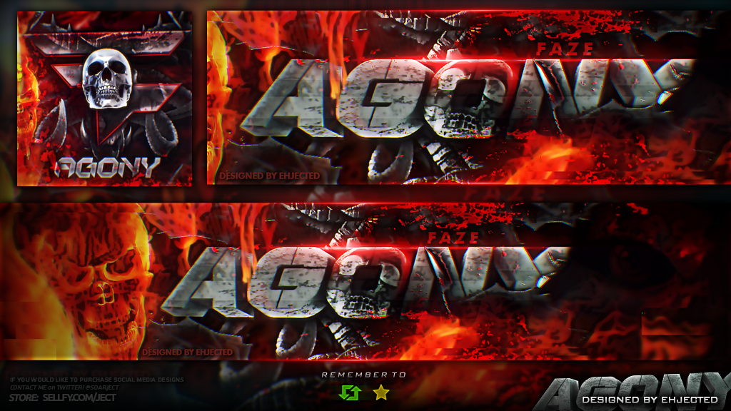 ehjected's tweet image. Revamp for @Agony 
RT and Fav if you like it!