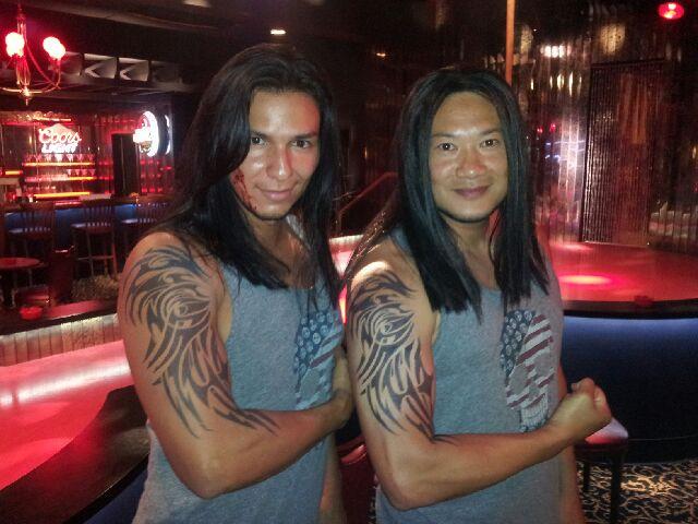 DannyLeBoyer's tweet photo. love my hairstylist! doubling on season 3 @AGrmolyes @BansheeAction #banshee http://t.co/jhj0k4ptAk