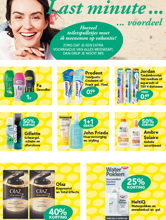 Hoeveel toiletspullen neem jij mee op vakantie? Hierbij een aantal tips.