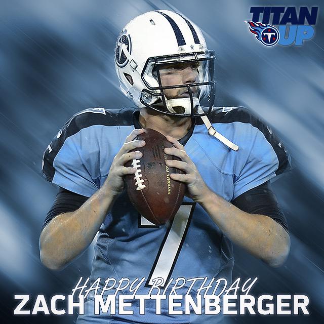 Happy birthday, Zach Mettenberger! 