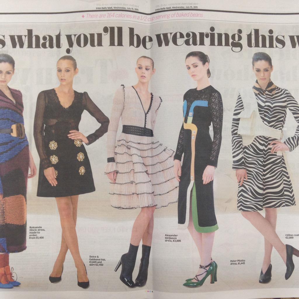 morgantheagency's tweet photo. Press from @brownthomas Press Show @gypsyinjeans @louisevbyrne #Rasma http://t.co/5EkjAmXsLj