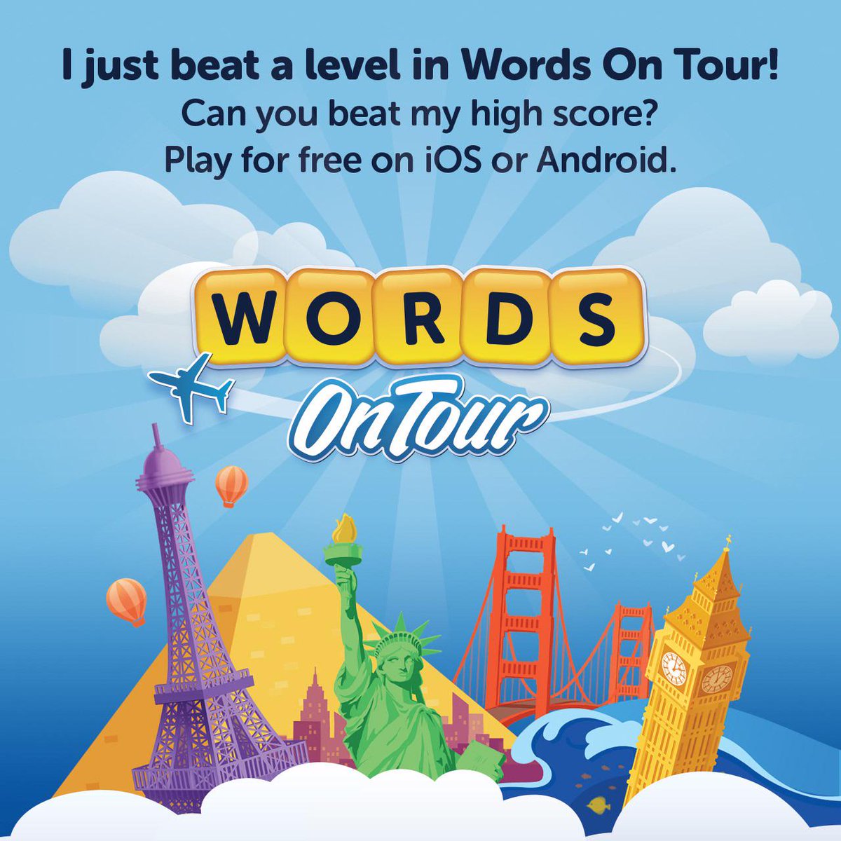 noddyb6's tweet photo. I’m in San Francisco and just beat Level 119! Can you beat my score of 24,170? http://t.co/bs9GM1Gt1G #WordsOnTour http://t.co/ZtoSU22ZX0