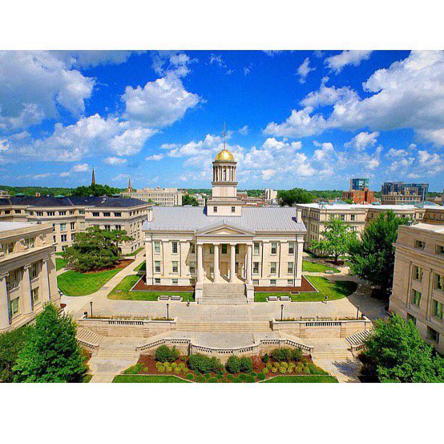 A wonderful shot of campus by <a href="/grant_hagen/">Grant Hagen</a>. Seriously, is this place heaven?! #iowacity #uiowa
